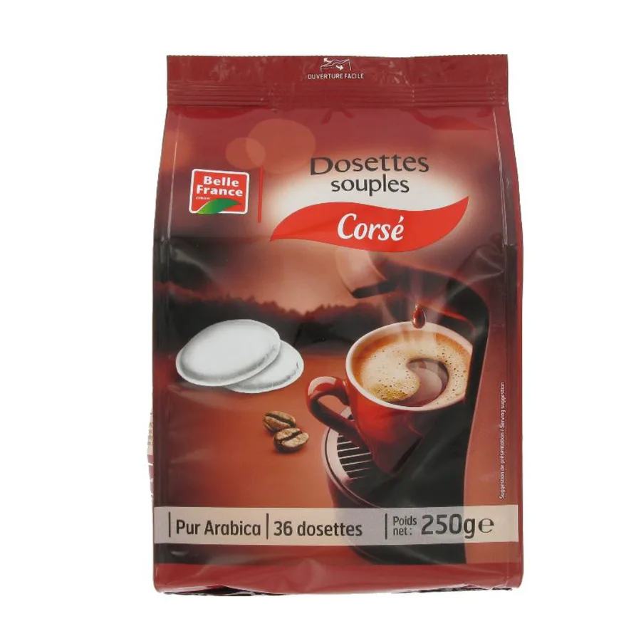 Corse Pure Arabica Coffee Pods x36 Belle France 250g