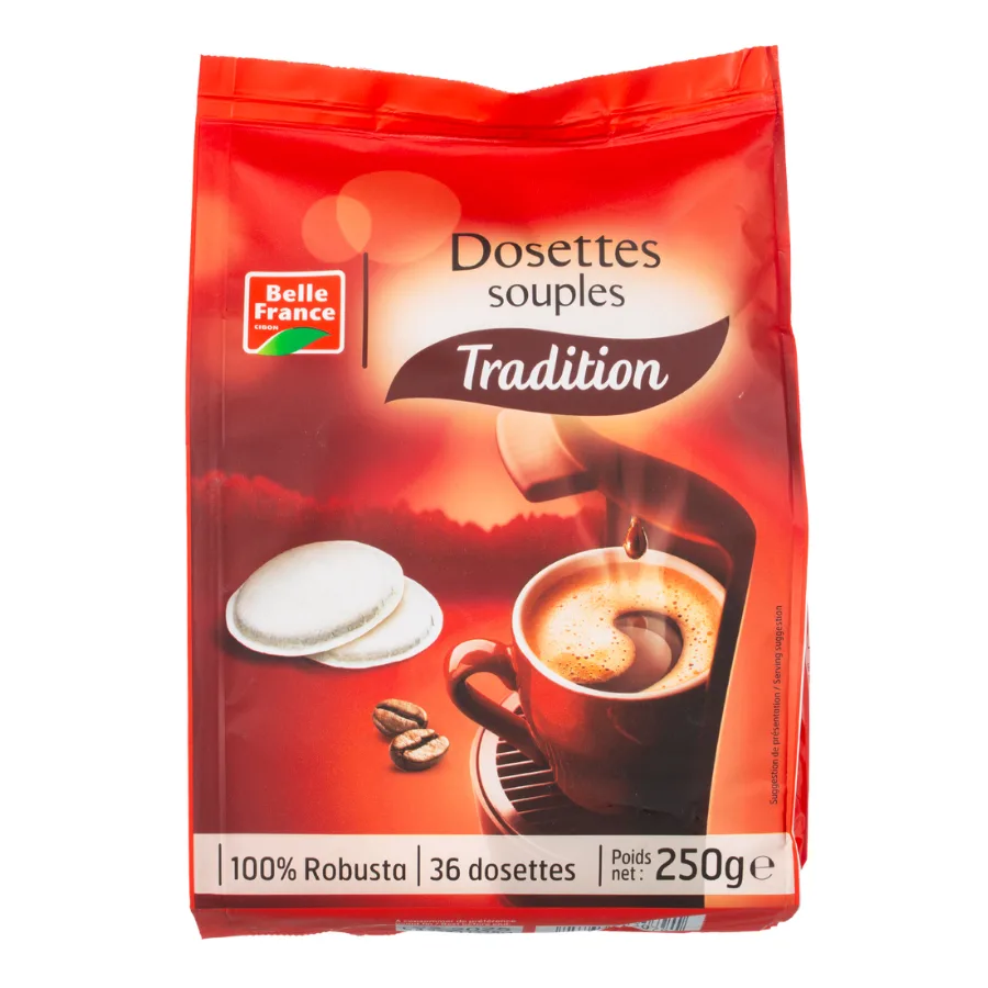 Tradition Coffee Pods x36 Belle France 250g