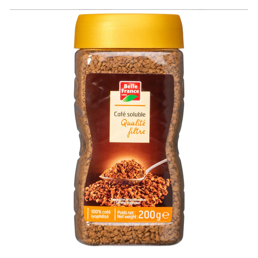 Instant Coffee Filter Quality Belle France Jar 200g