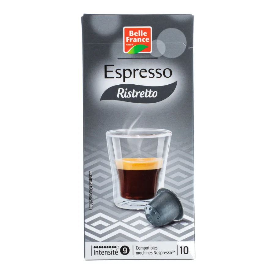 Espresso Ristretto BF x10 Aluminum Capsules 52g
