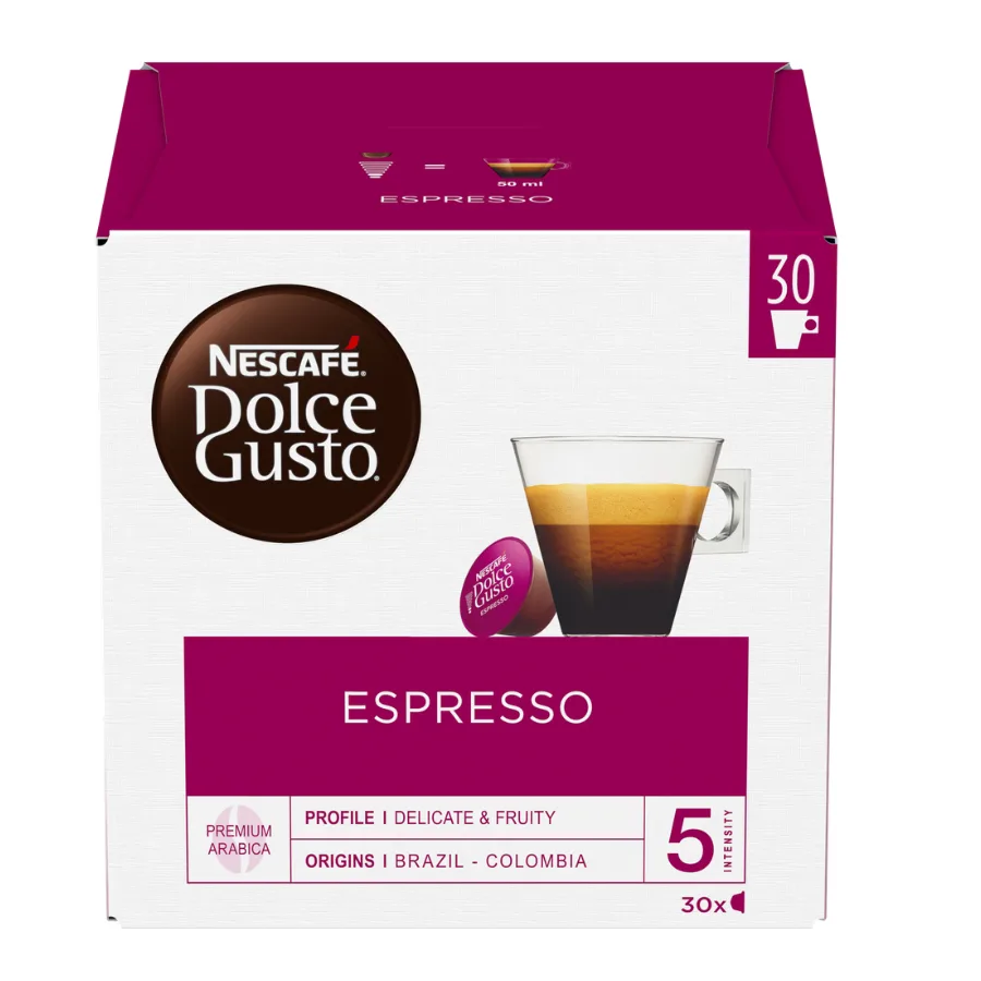 NESCAFE DOLCE GUSTO Espresso Capsules 30-Pack