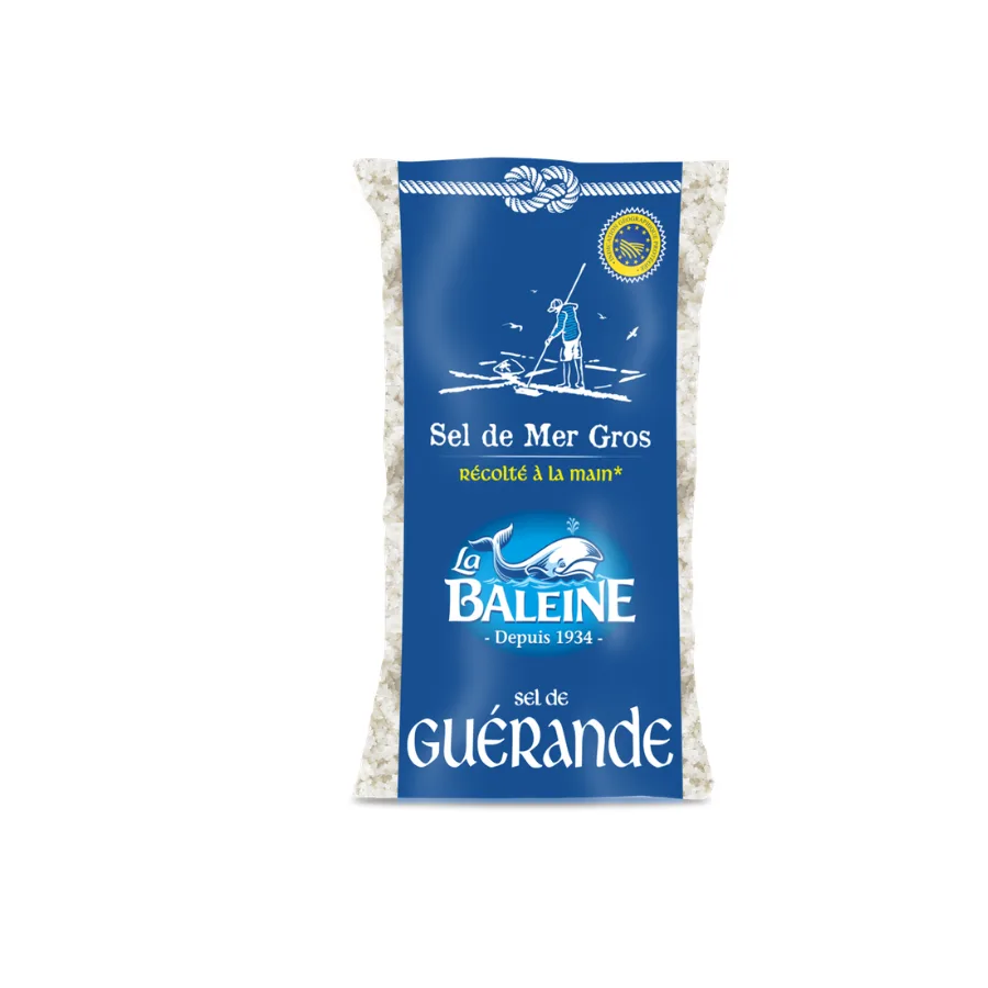 800g Bag Guérande Coarse Grey Sea Salt La Baleine