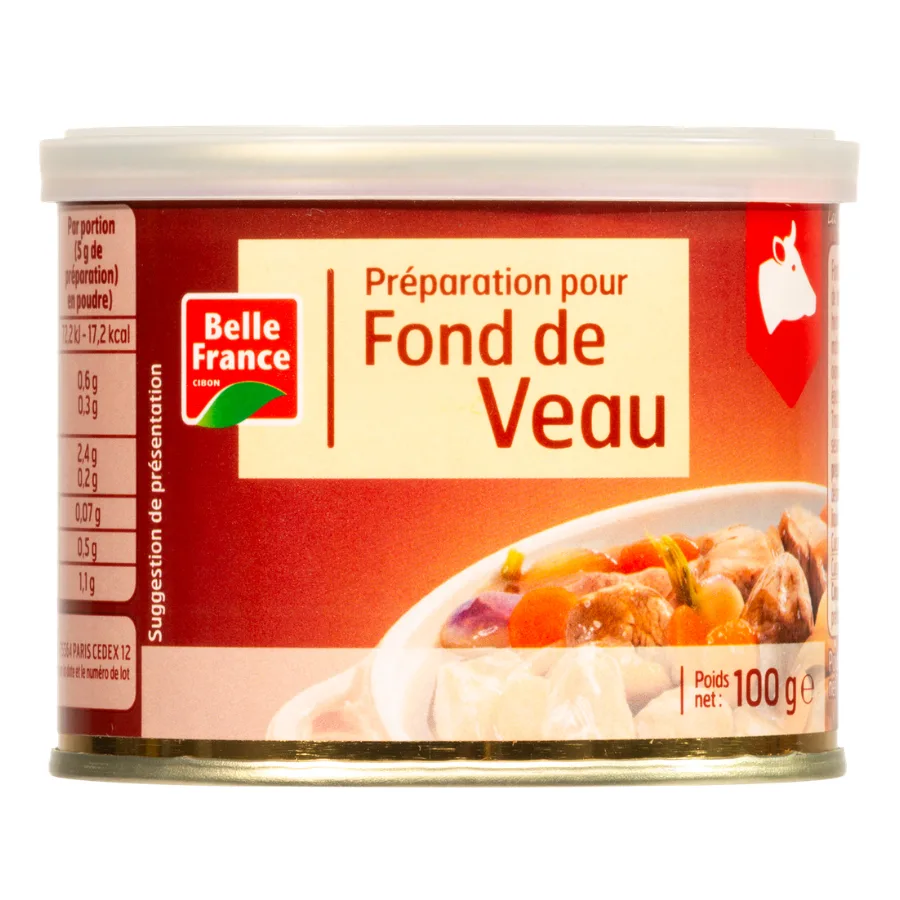 PREPARATION POUR FOND DE VEAU BF BOITE 100 G