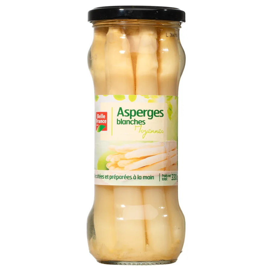 Medium White Asparagus Belle France Jar 330g
