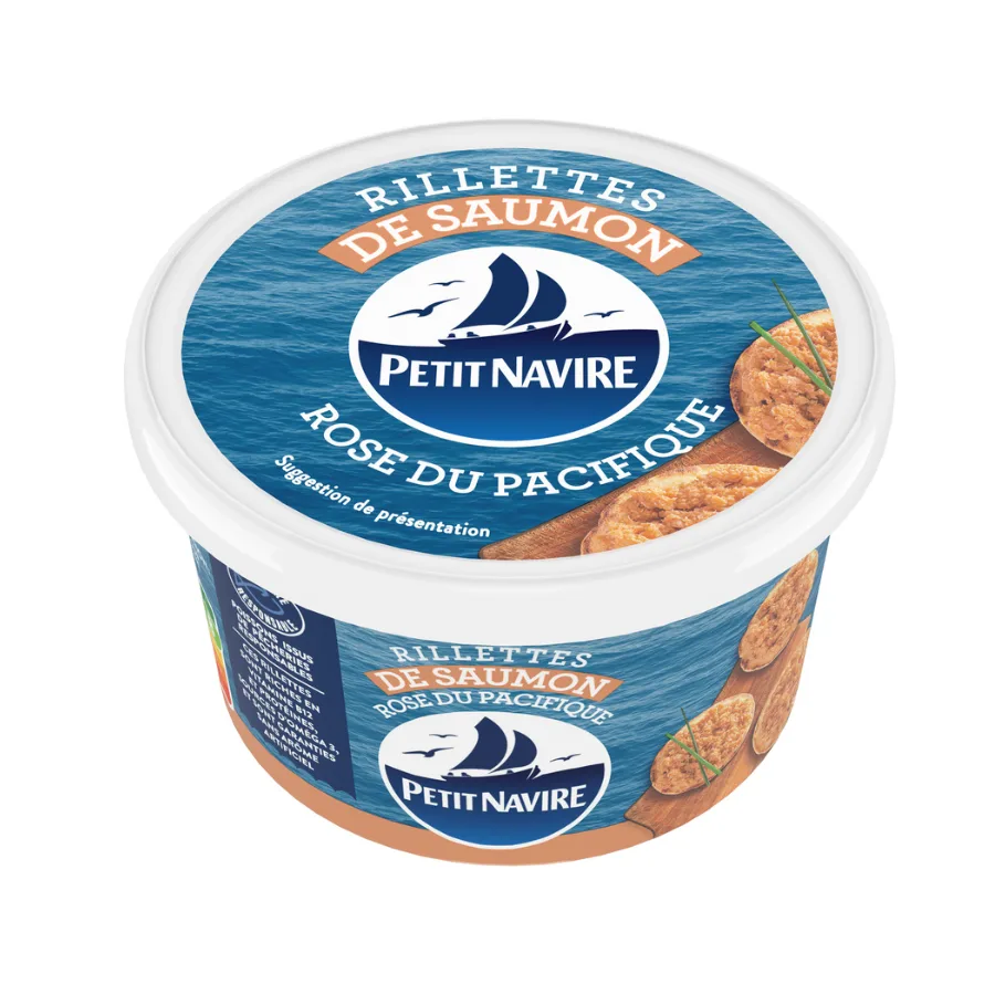 Rillettes de Saumon PETIT NAVIRE 125g