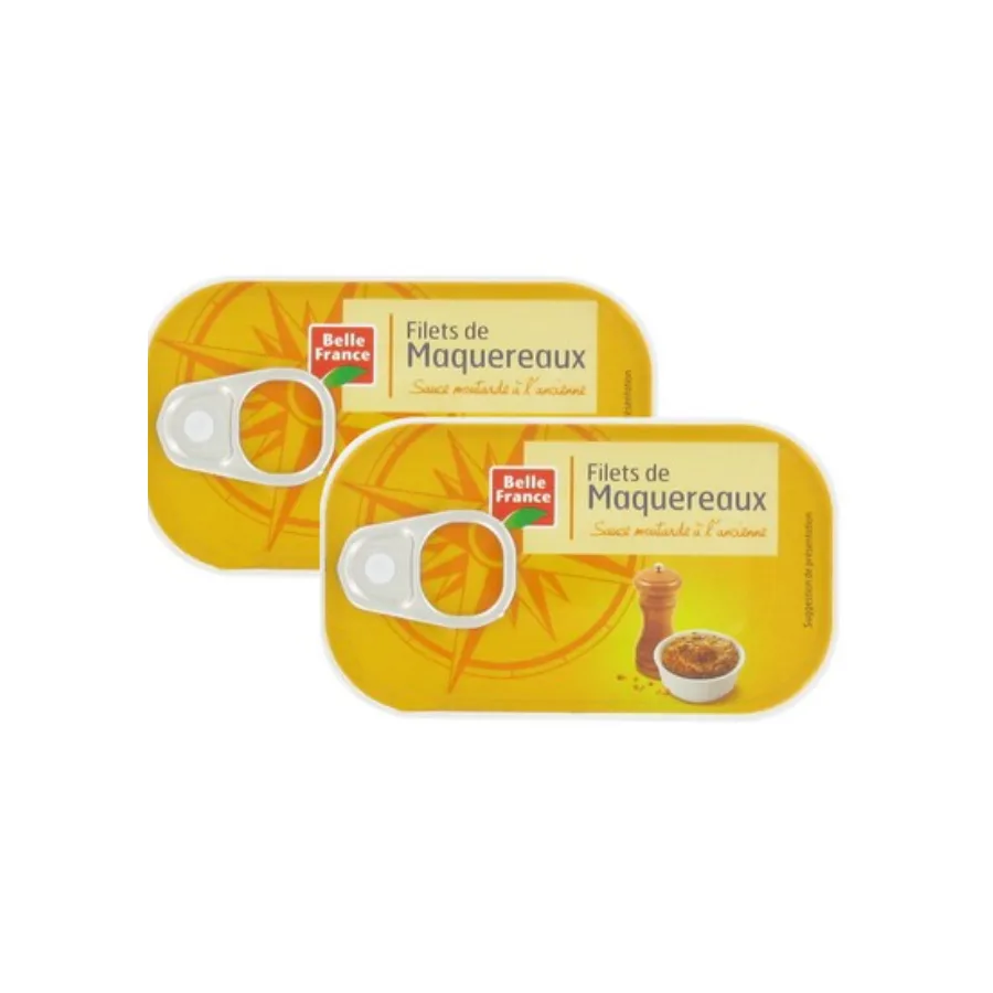 FILET MAQUEREAU SCE MOUTARDE BF BTE 2X1/6 OF 118 G