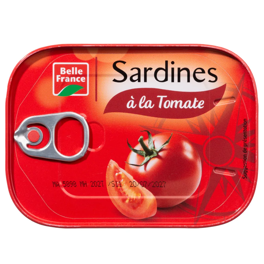 SARDINE A LA TOMATE BF BOITE 1/5 OF 135 G