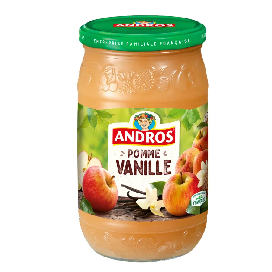 ANDROS DESSERT POMME VANILLE 750