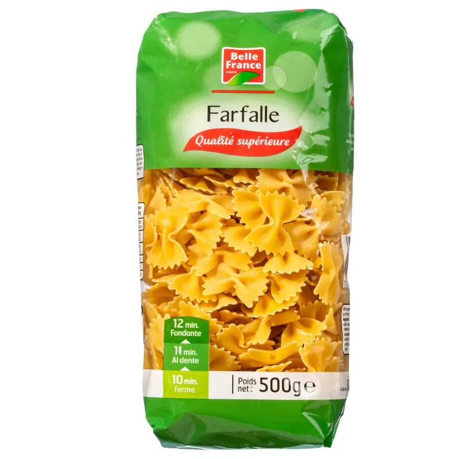 PATE FARFALLES QS BF SACHET 500 G