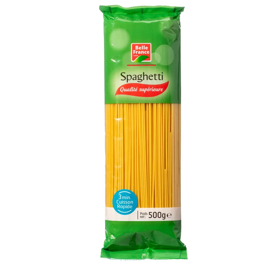 PATE SPAGHETTI QS CUISSON 3 MIN BF SACHET 500 G