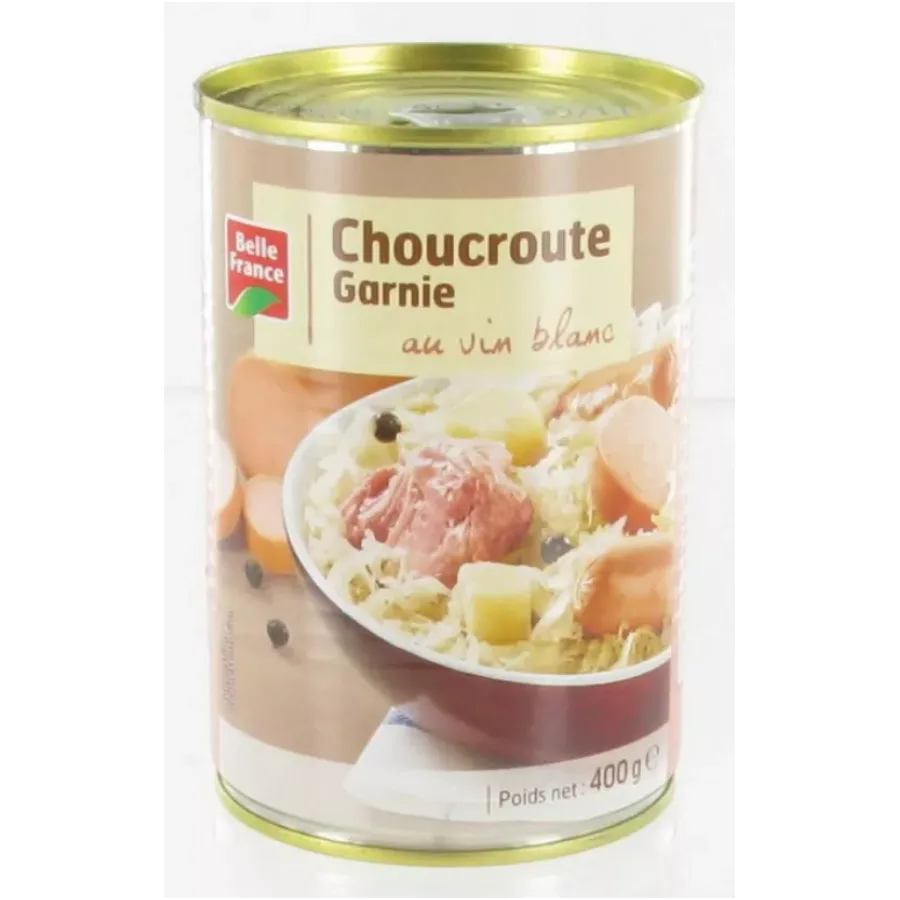 Choucroute Garnie Au Vin Blanc 400g