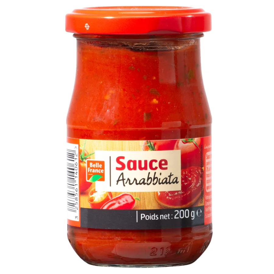 SAUCE ARRABBIATA BF POT VERRE 200 G