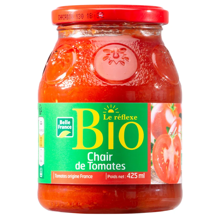 CHAIR DE TOMATES DE PROVENCE BIO BF BOCAL 400 G