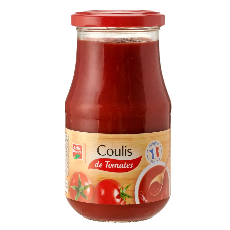 COULIS DE TOMATES BF FLACON VERRE 420 G