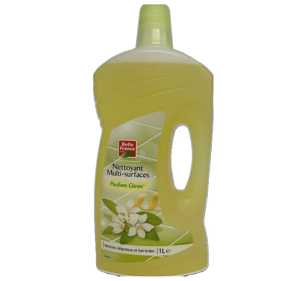 1L Belle France Nettoyant Ménager Multi surfaces parfum Citron
