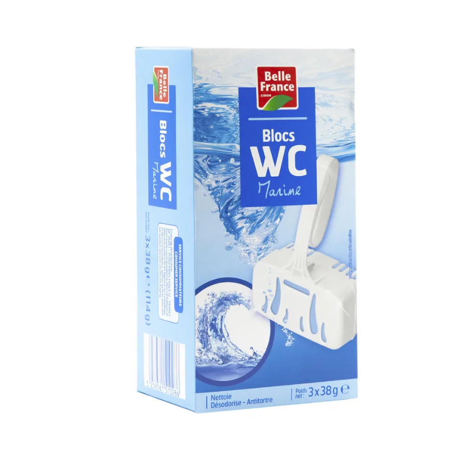 BELLE FRANCE BLOCS WC MARINE 3x38G