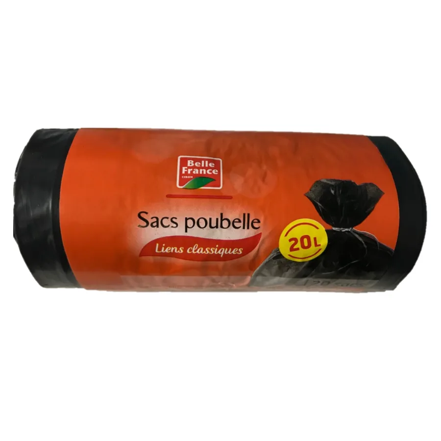 Sacs poubelle 20L à lien traditionnel
