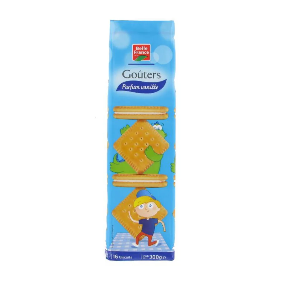 Vanilla Square Snack x16 Belle France 300g