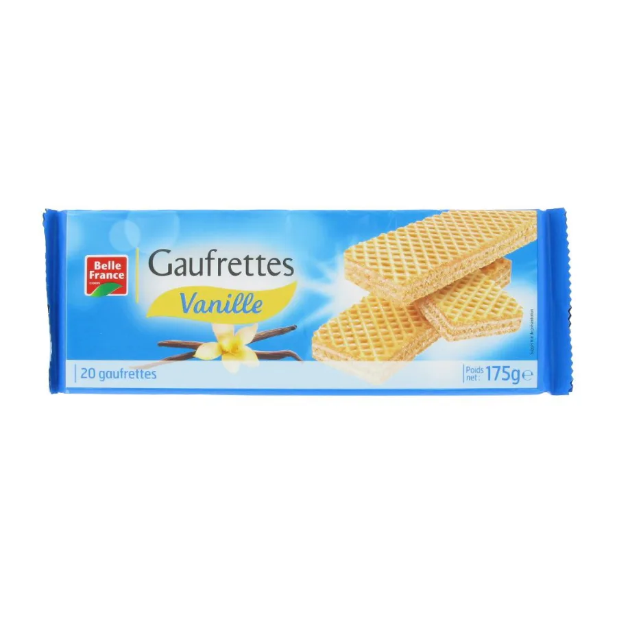 GAUFRETTE A LA VANILLE X 20 BF FILM 175 G