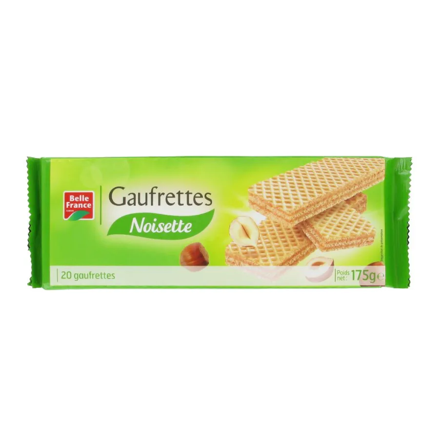 GAUFRETTE A LA NOISETTE X 20 BF FILM 175 G