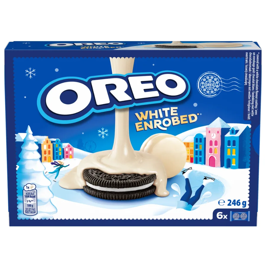 Oreo Enrobé Chocolat Blanc 246g