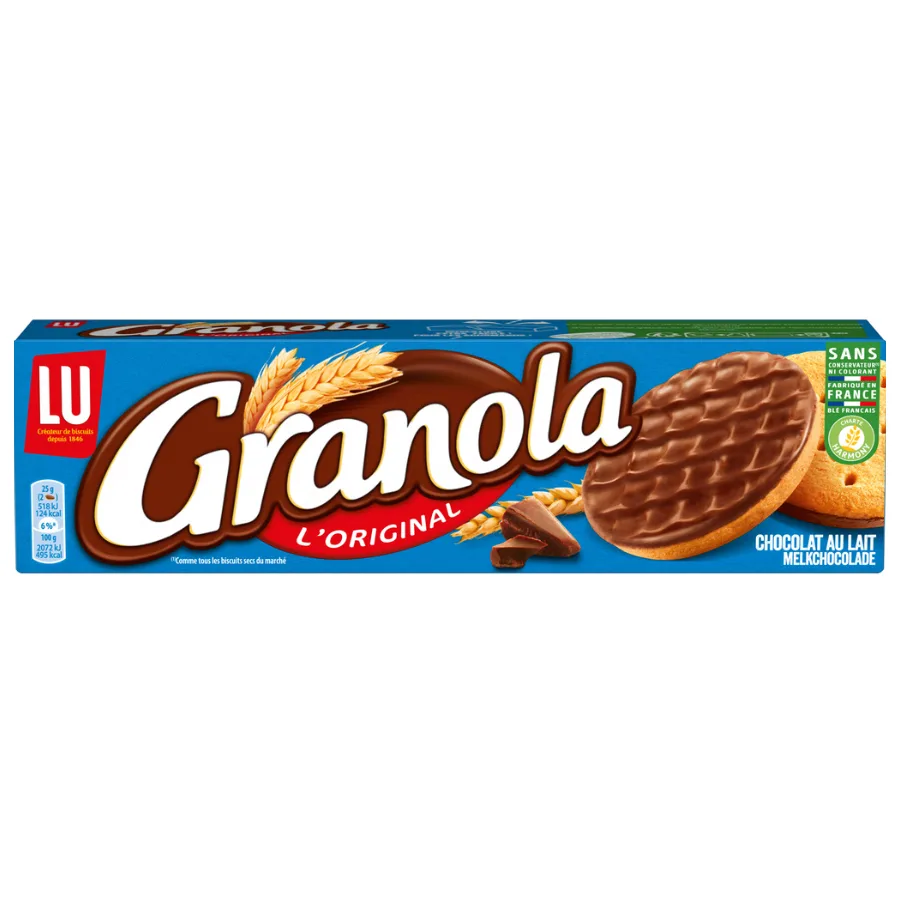 Granola Nappé Chocolat Lait 200g