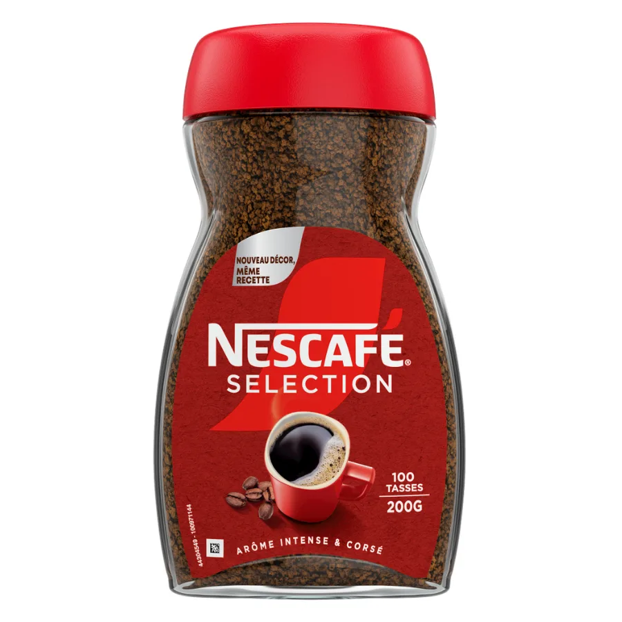 NESCAFÉ Sélection, Café Soluble, Flacon de 200g