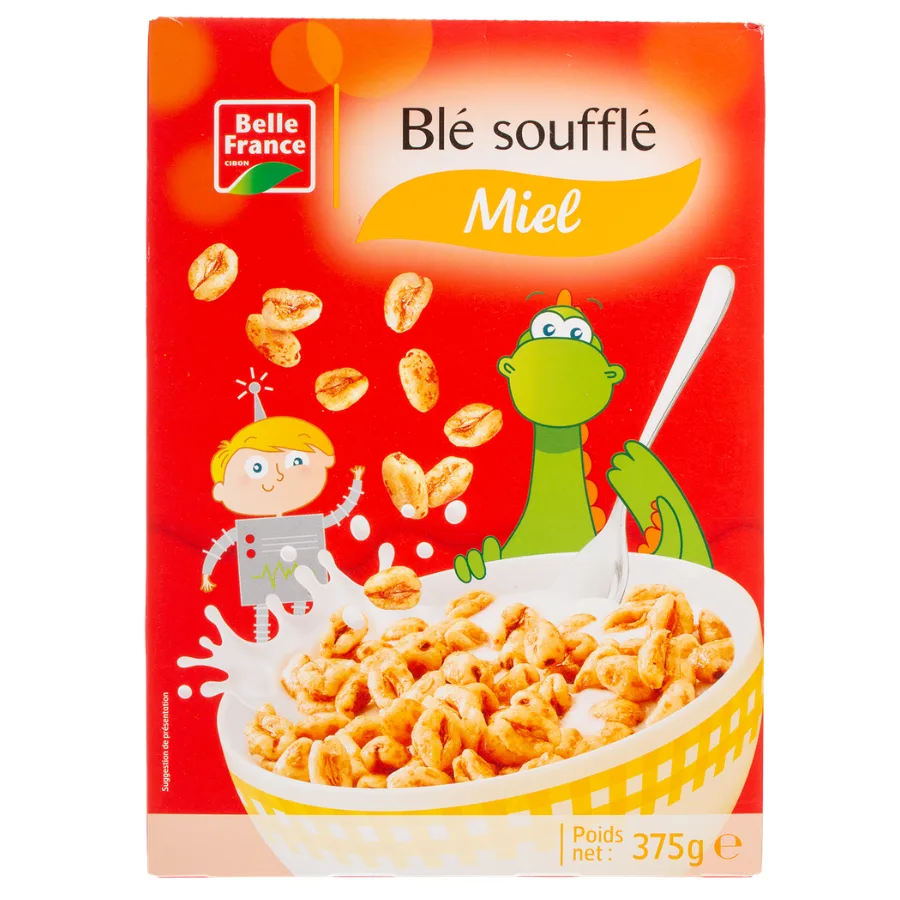 BLE SOUFFLE AU MIEL BF ETUI 375 G