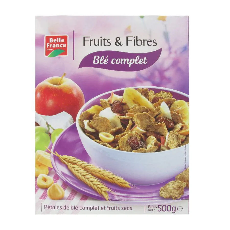 CEREALE FRUITS & FIBRES BF ETUI 500 G