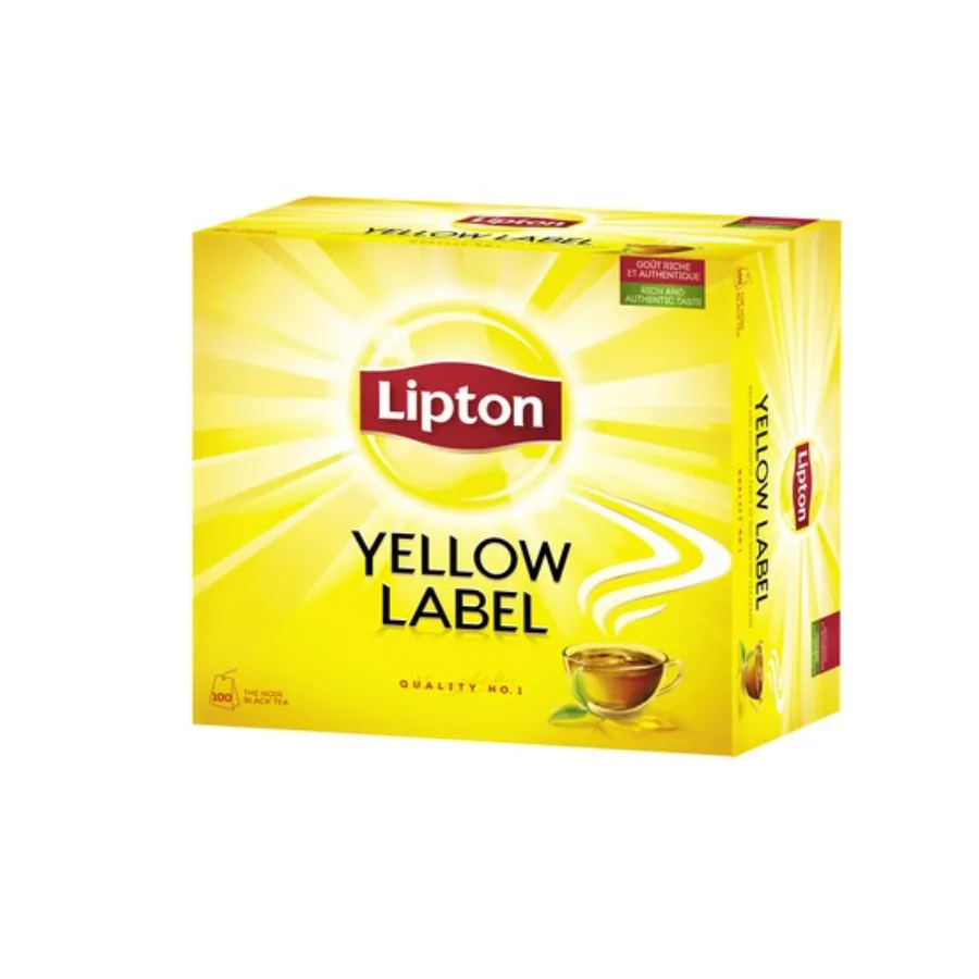 Lipton Yellow Label Thé Noir Origine Kenya 100 sachets