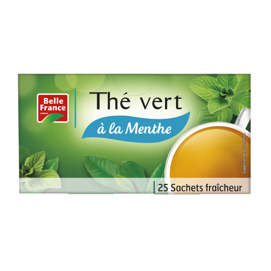 THE VERT A LA MENTHE BF X 25 ST