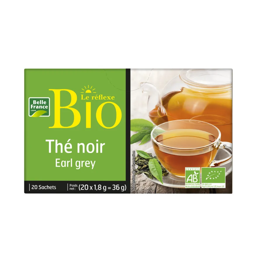 THE EARL GREY X 20 SACHETS BIO BF ETUI
