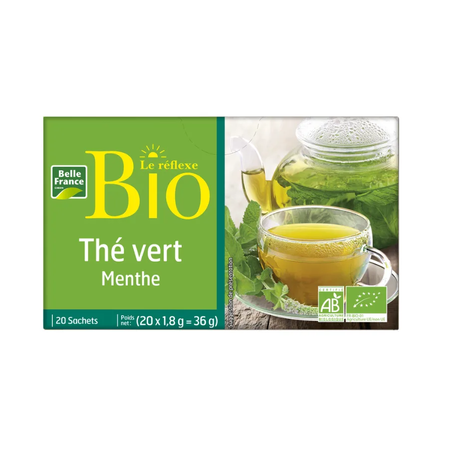 THE VERT MENTHE X 20 SACHETS BIO BF ETUI