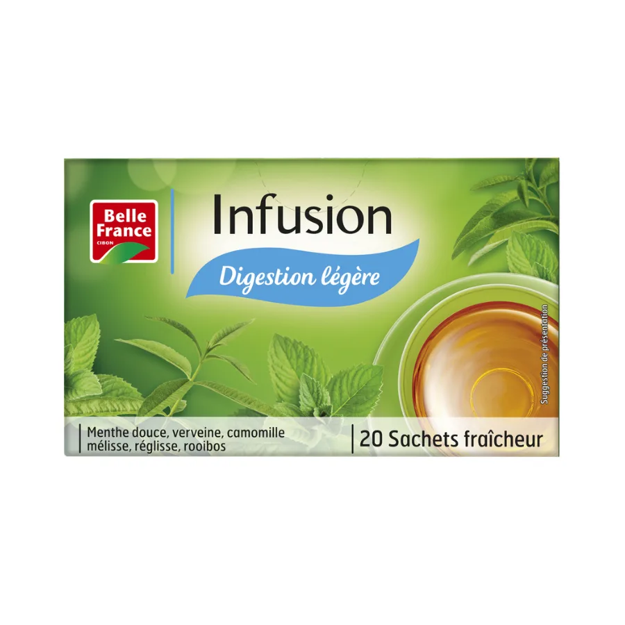 Belle France INFUSION DIGESTION LEGERE X 20 SACHETS BF ETUI