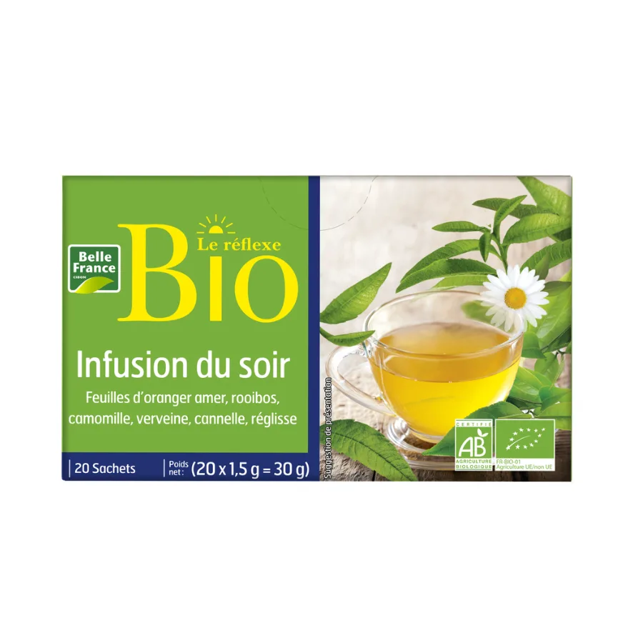 INFUSION DU SOIR BIO X 20 SACHETS BF ETUI