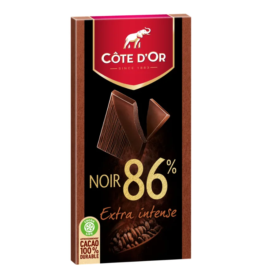 Côte d'Or Dégustation Noir 86% 100g
