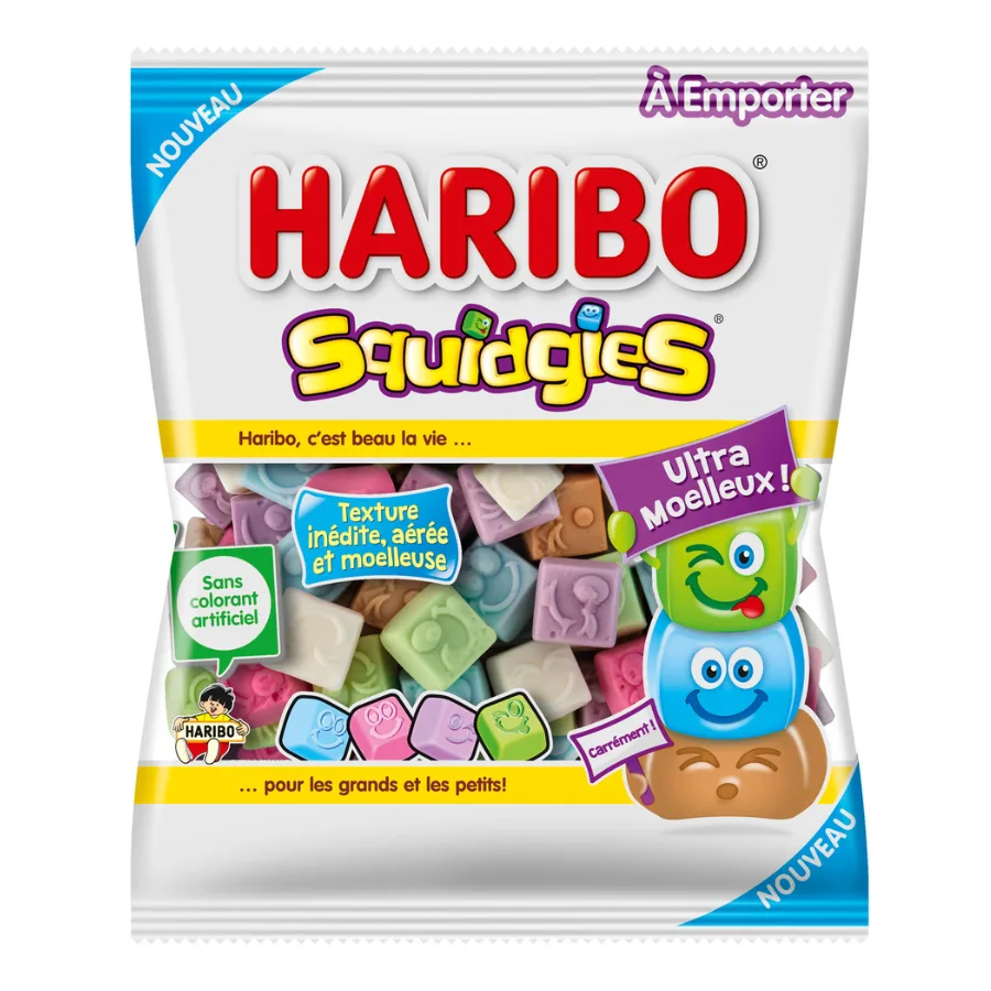Bonbons HARIBO Squidgies 200g