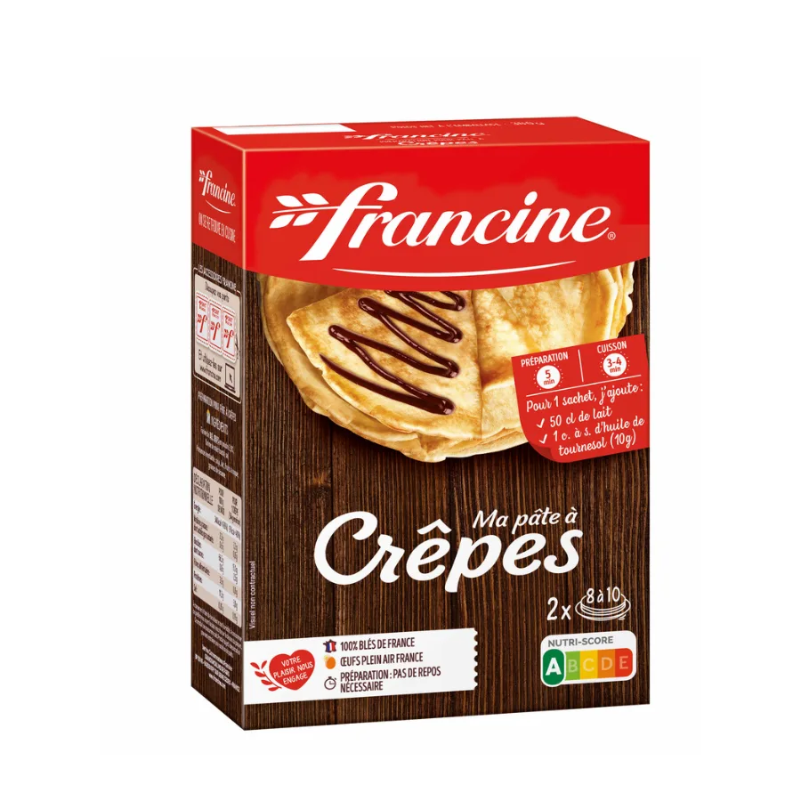 FRANCINE PREPARATION POUR CREPES 380g