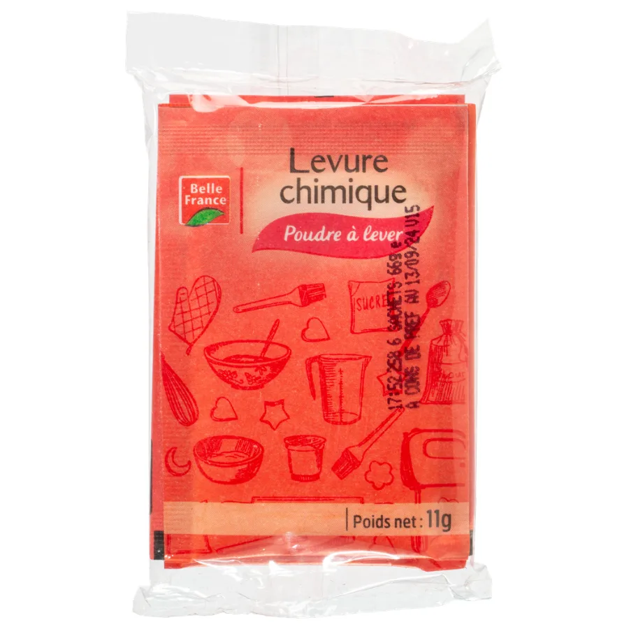 LEVURE CHIMIQUE BF SACHET 6 X 11 G