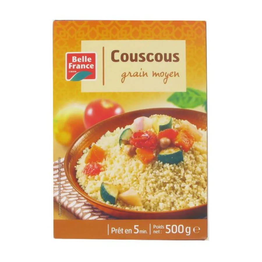 COUSCOUS GRAIN MOYEN BF ETUI 500 G
