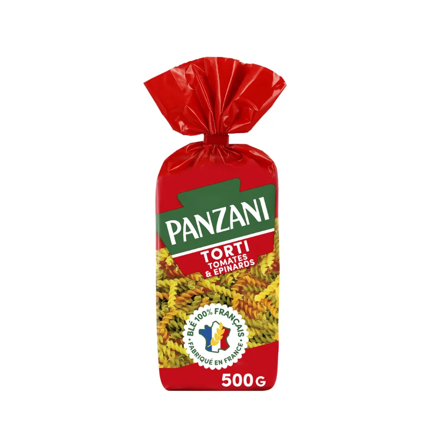 PANZANI TORTI TOMATES & EPINARDS 500G