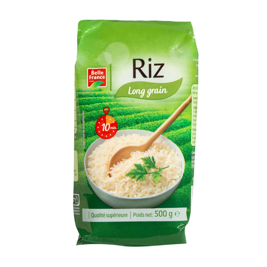 RIZ LONG GRAIN ETUVE BF SACHET 500 G