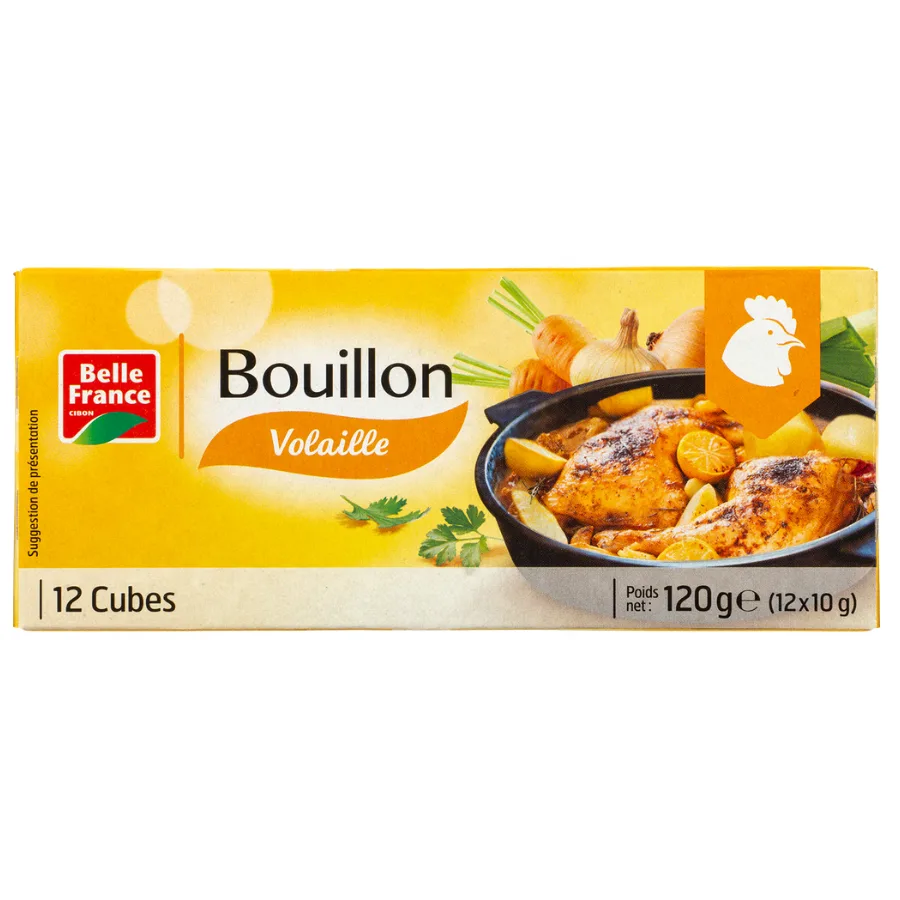 BOUILLON DE VOLAILLE X 12 BF ETUI 120 G