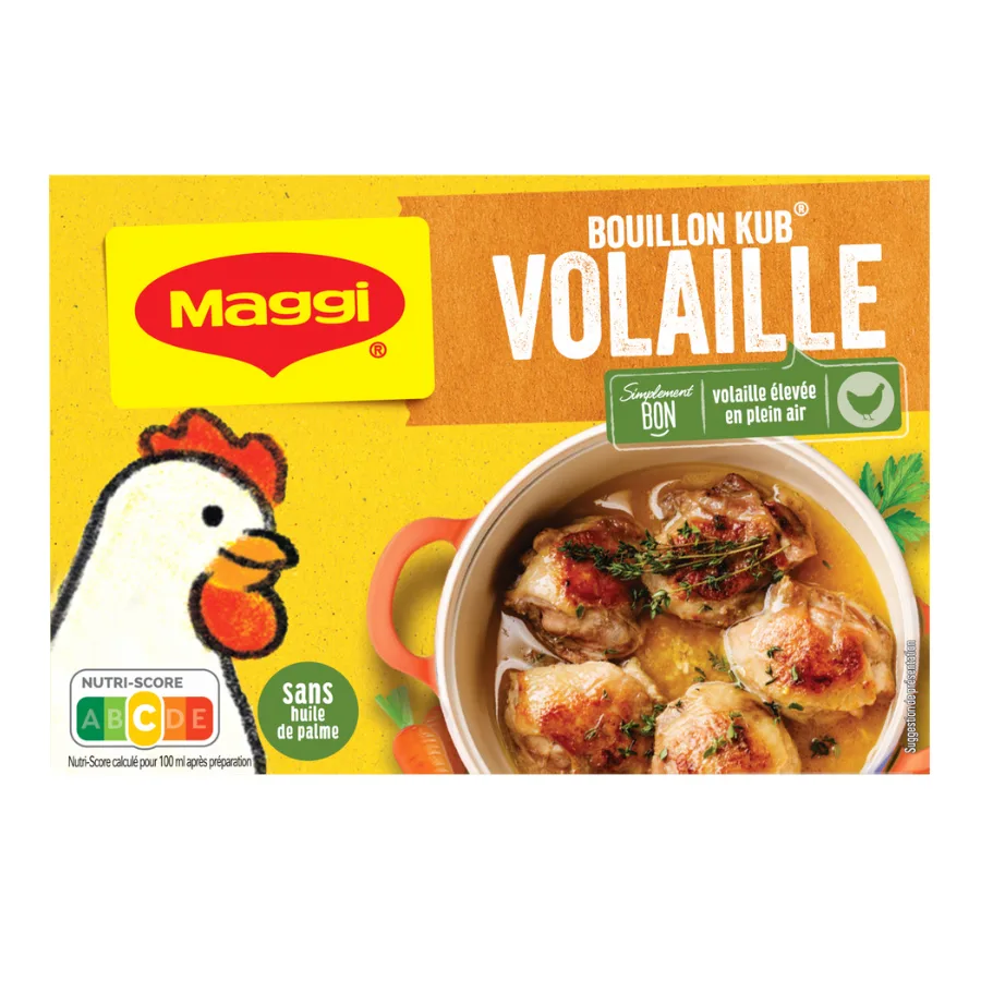 MAGGI Bouillon KUB Volaille 180g