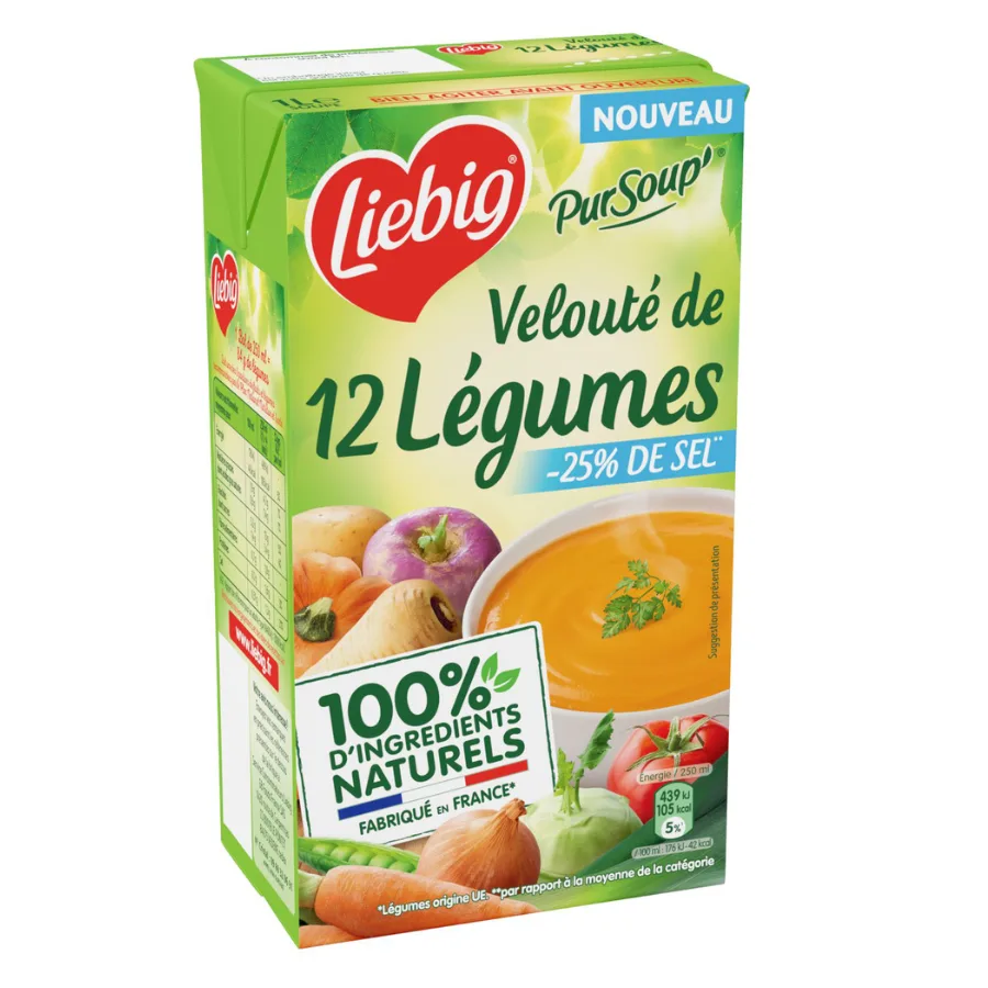 Liebig PurSoup' Velouté de 12 légumes 1 L