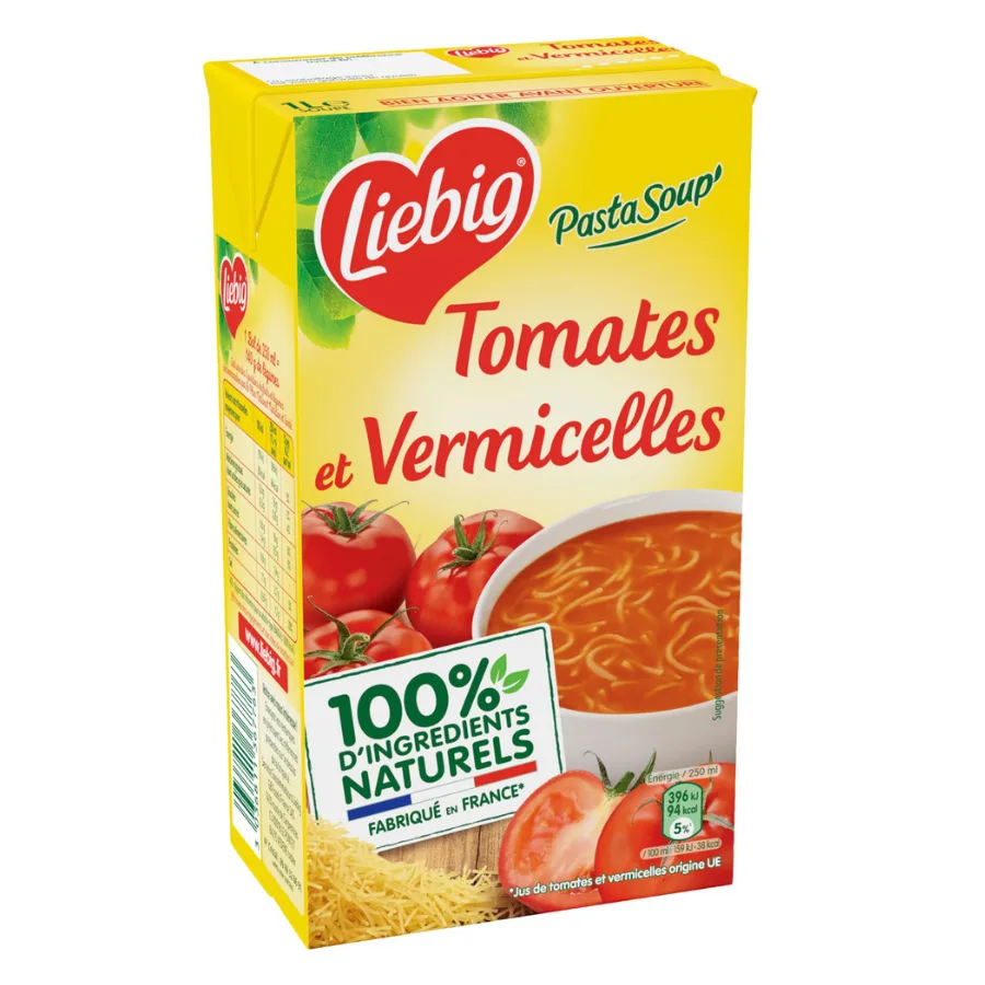 Liebig PastaSoup' Tomates et vermicelles 1 L