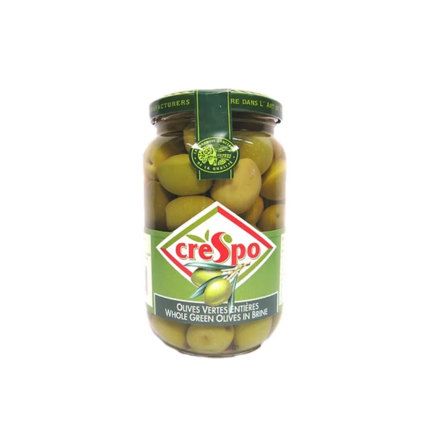 Olives vertes entières 200g - Bocal 37 c