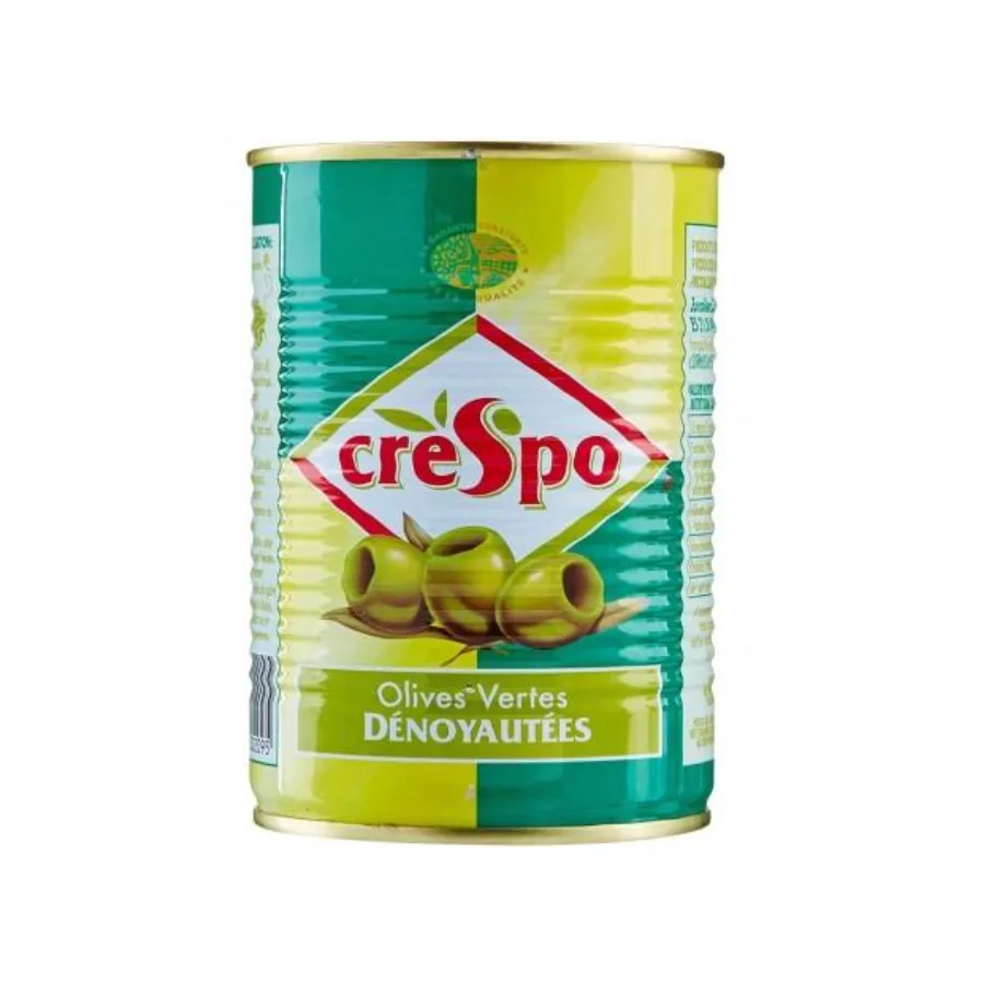 Olives vertes dénoyautées - Boîte 1/2
