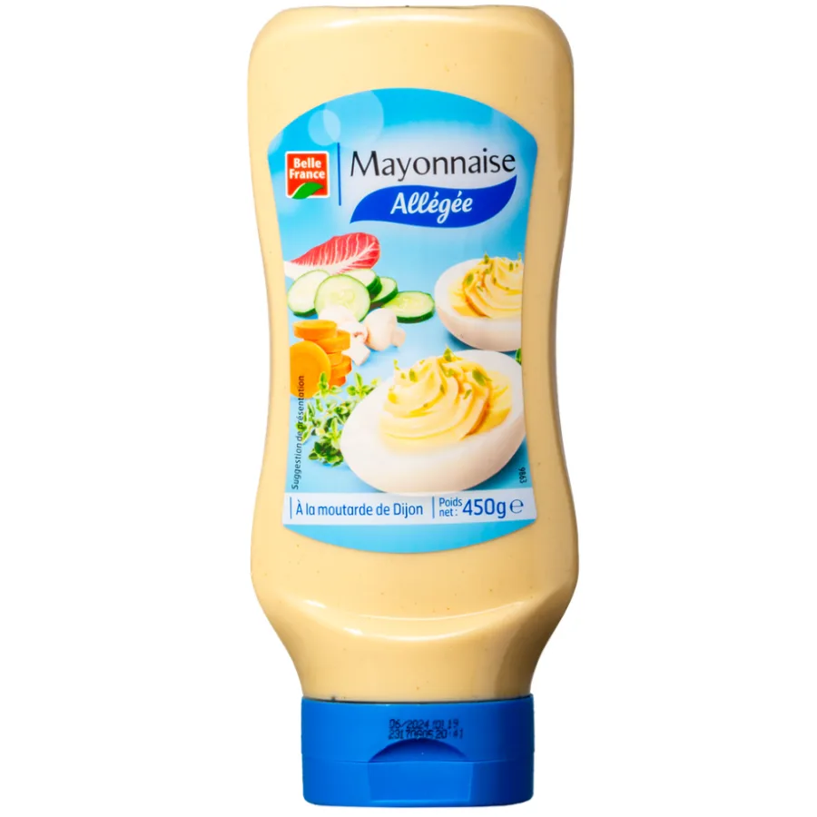 MAYONNAISE NATURE ALLEGEE BF FLACON SOUPLE 450 G