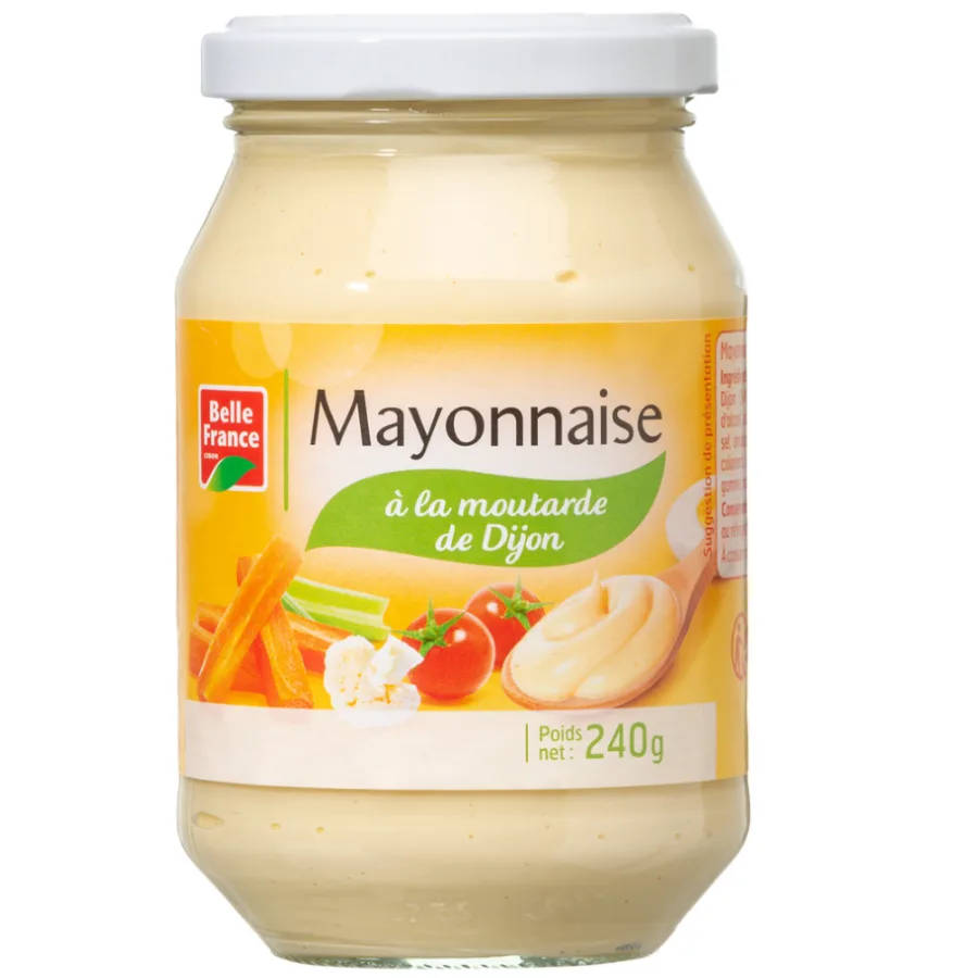 MAYONNAISE NATURE BF BOCAL 240 G
